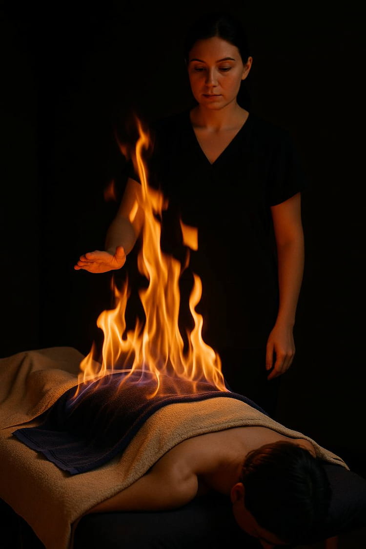 Вогняний масаж